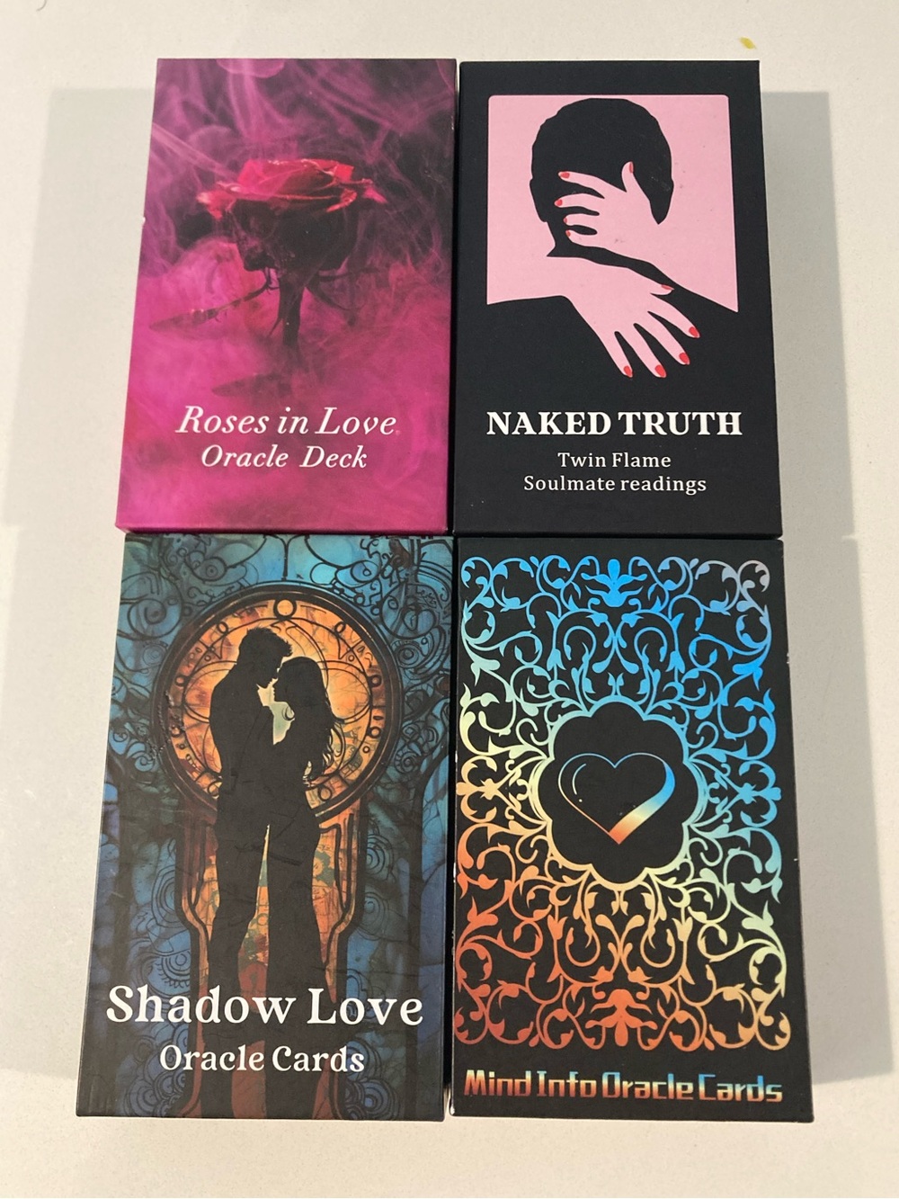 Oracle & Love Cards : Bundle of Four